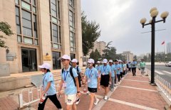 孩子们走进清华大学感受中国高等学府的独特魅力